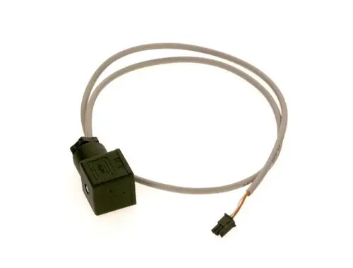 Verbindungsleitung mit Stecker und Kabeln, hergestellt von Bosch, für den Anschluss eines Gasdruckwächters.